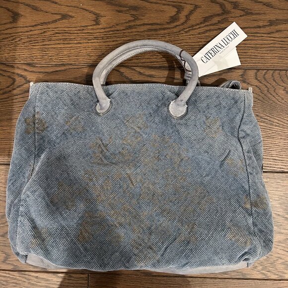 Anthropologie - Caterina Lucchi Canvas Handbag - Brand New - Picture 4 of 6